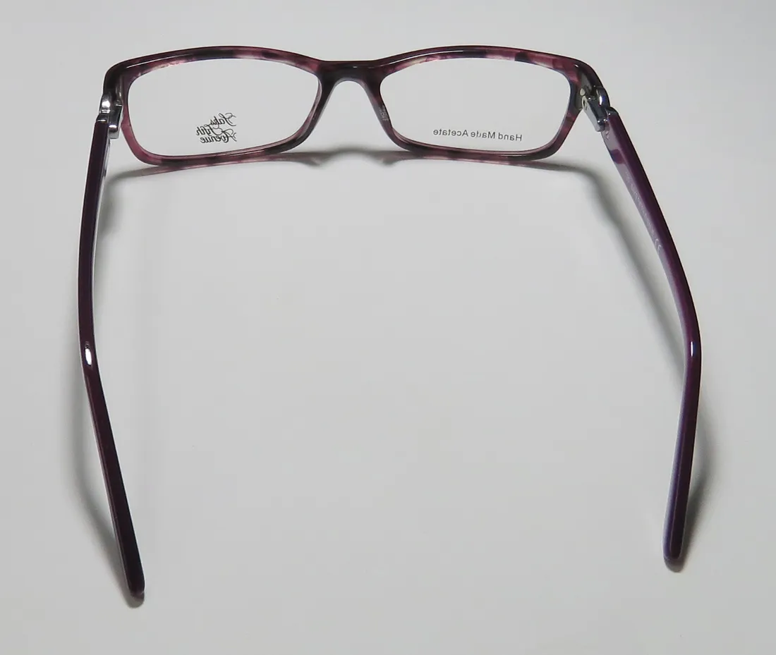 Saks Fifth Avenue 271 0es8 Eyeglasses Purple 51mm Women 5