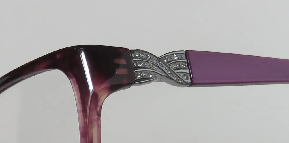 Saks Fifth Avenue 271 0es8 Eyeglasses Purple 51mm Women 6