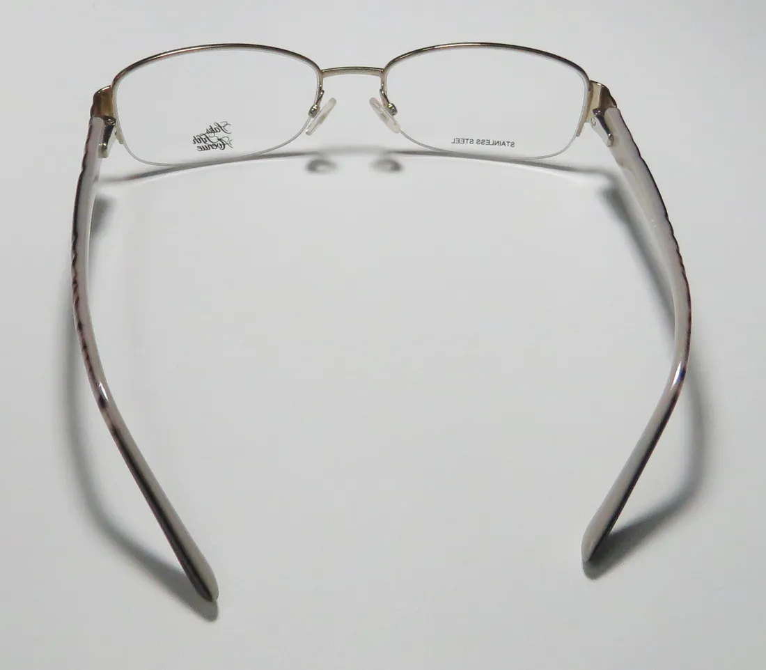 Saks Fifth Avenue 275 03yg Eyeglasses Light Gold 53mm Women 5