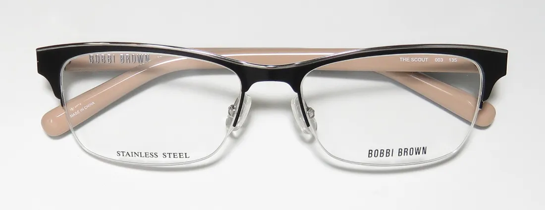 Bobbi Brown The Scout 003 Eyeglasses Matte Black 52mm 2