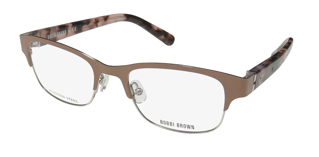 Bobbi Brown The Sam jfy Eyeglasses Solid Nude 50mm
