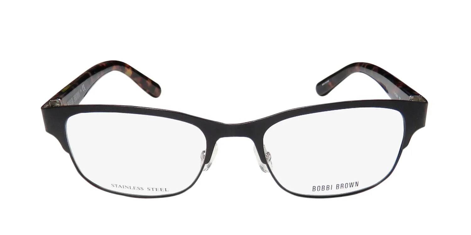 Bobbi Brown The Sam t8t Eyeglasses Semimatte Black 48mm 3