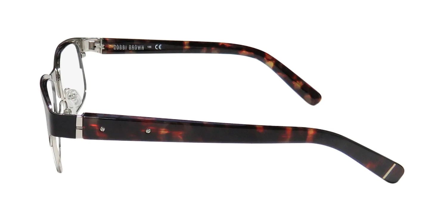 Bobbi Brown The Sam t8t Eyeglasses Semimatte Black 48mm 4
