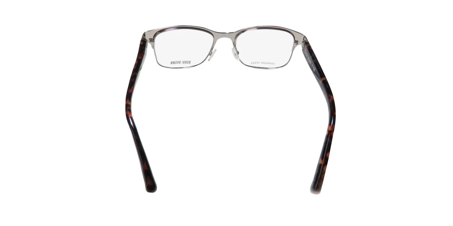 Bobbi Brown The Sam t8t Eyeglasses Semimatte Black 48mm 5