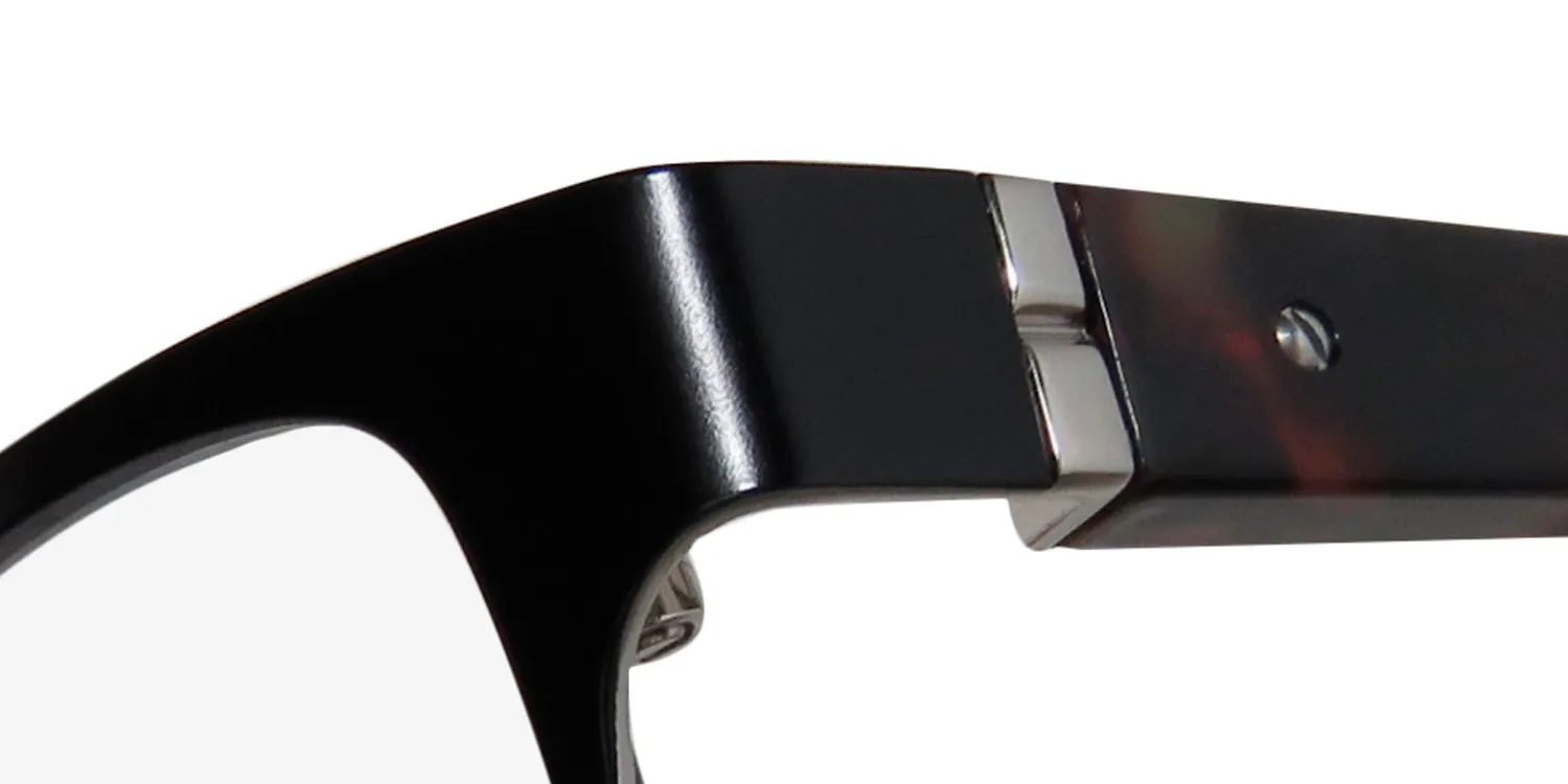 Bobbi Brown The Sam t8t Eyeglasses Semimatte Black 48mm 6