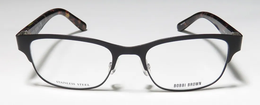 Bobbi Brown The Sam t8t Eyeglasses Semimatte Black 50mm 3
