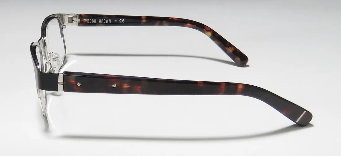 Bobbi Brown The Sam t8t Eyeglasses Semimatte Black 50mm 4
