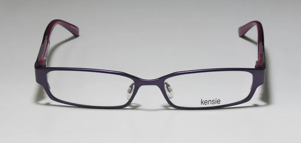 Kensie Extravagant ir Eyeglasses Matte Purple 49mm Women 3