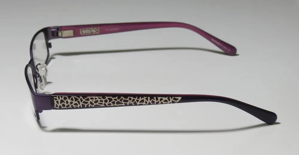 Kensie Extravagant ir Eyeglasses Matte Purple 49mm Women 4