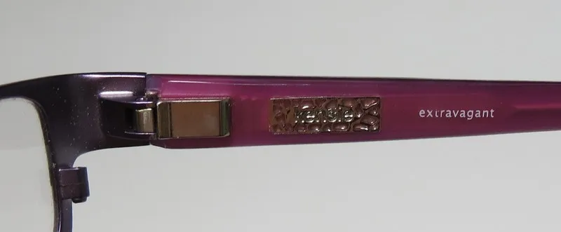 Kensie Extravagant ir Eyeglasses Matte Purple 49mm Women 7