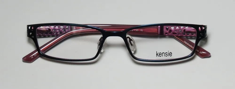 Kensie Show Off sl Eyeglasses Teal 50mm Women 2