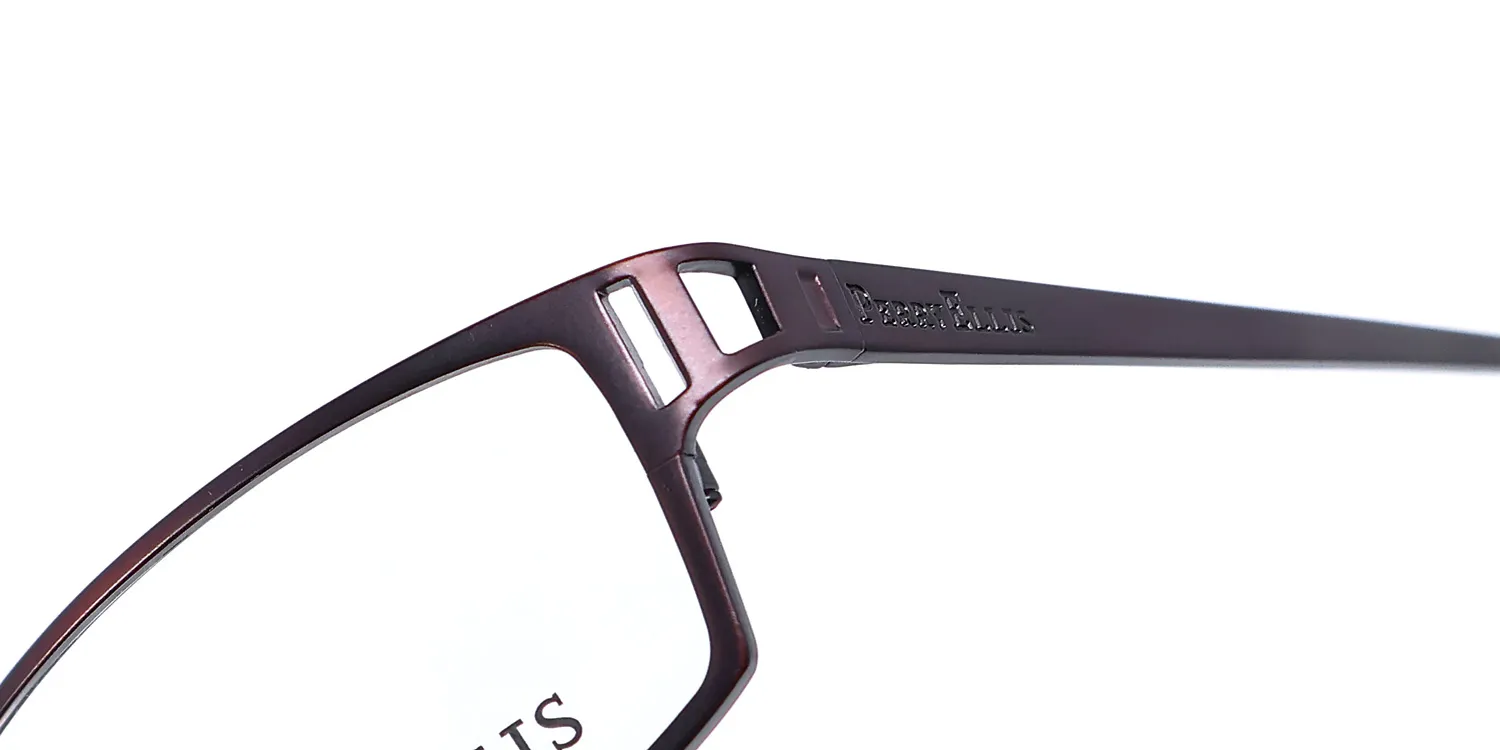Perry Ellis Pe 233a-3 br/bk Eyeglasses Brown 53mm 6