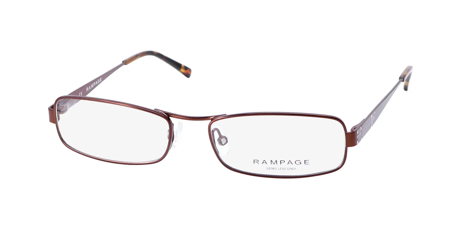 Rampage 122 brn Eyeglasses Brown 52mm Unisex