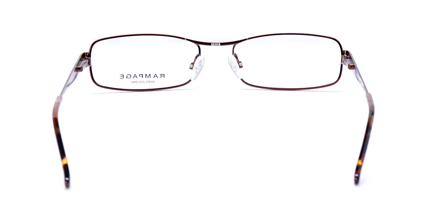 Rampage 122 brn Eyeglasses Brown 52mm Unisex 5