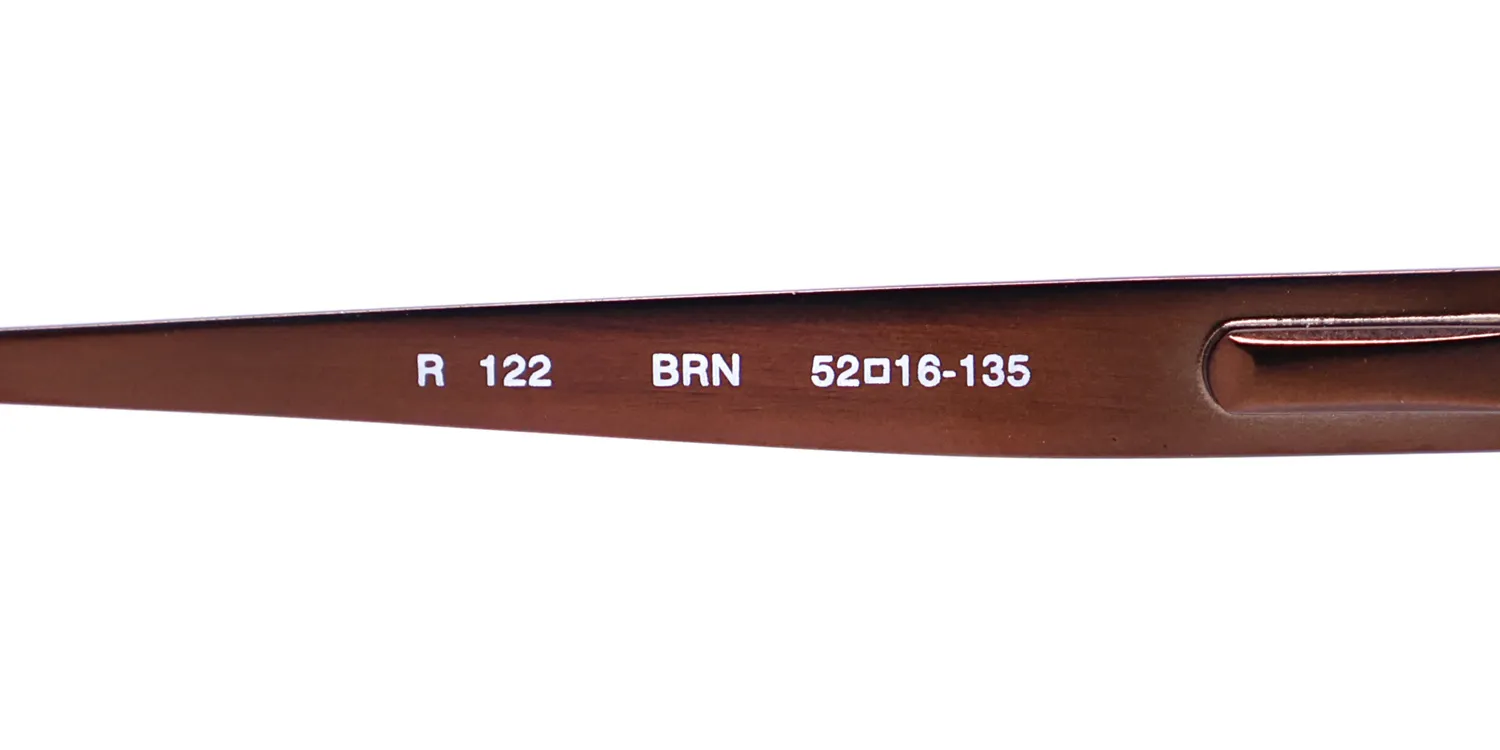 Rampage 122 brn Eyeglasses Brown 52mm Unisex 8