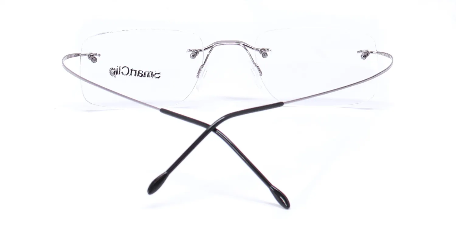 Elite Eyewear C-Clip 253 graph Eyeglasses Graphite 48mm Unisex 6