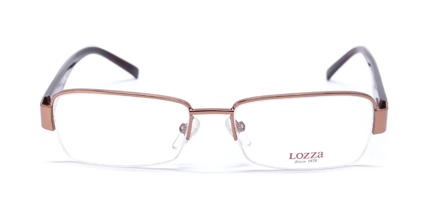 Lozza Vl2126 0r72 Eyeglasses Brown 52mm 3