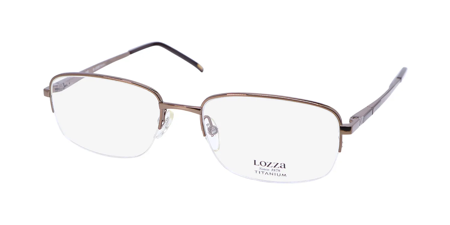 Lozza Vl2036 0r80 Eyeglasses Brown 53mm