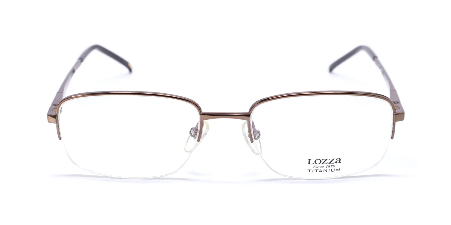 Lozza Vl2036 0r80 Eyeglasses Brown 53mm 3