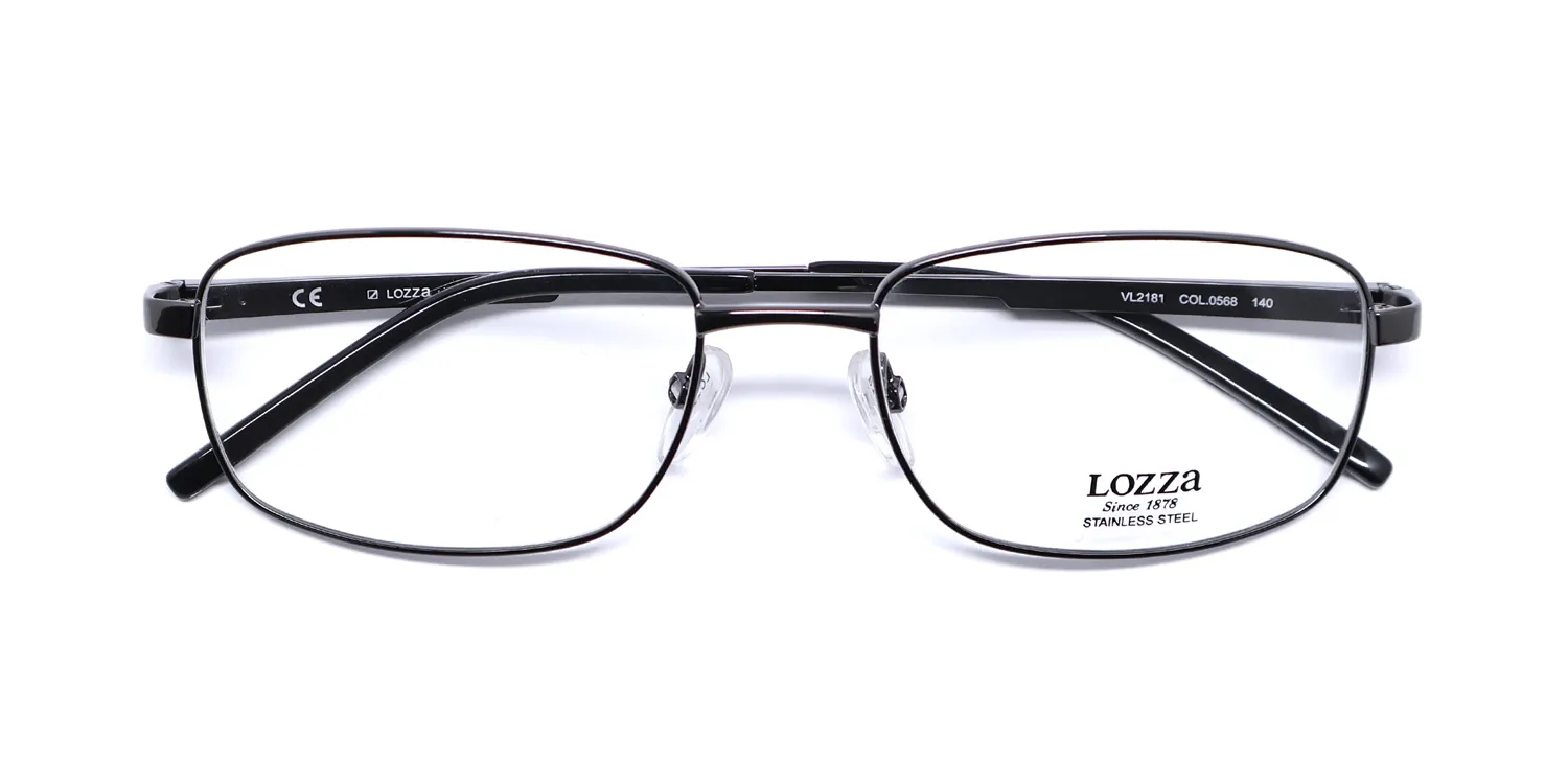 Lozza Vl2181 0568 Eyeglasses Gunmetal 54mm 2