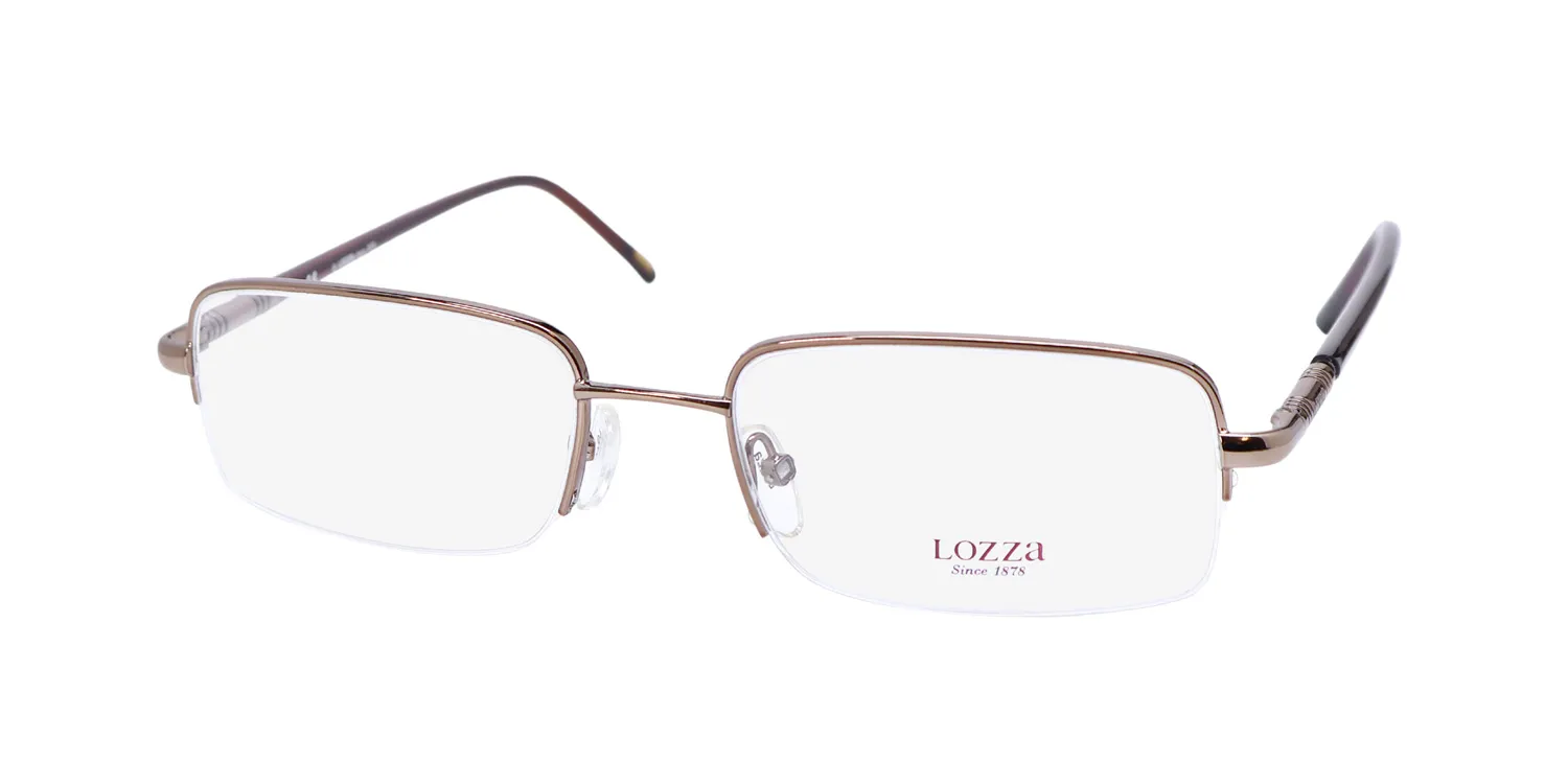Lozza Vl2003n scg Eyeglasses Brown 54mm
