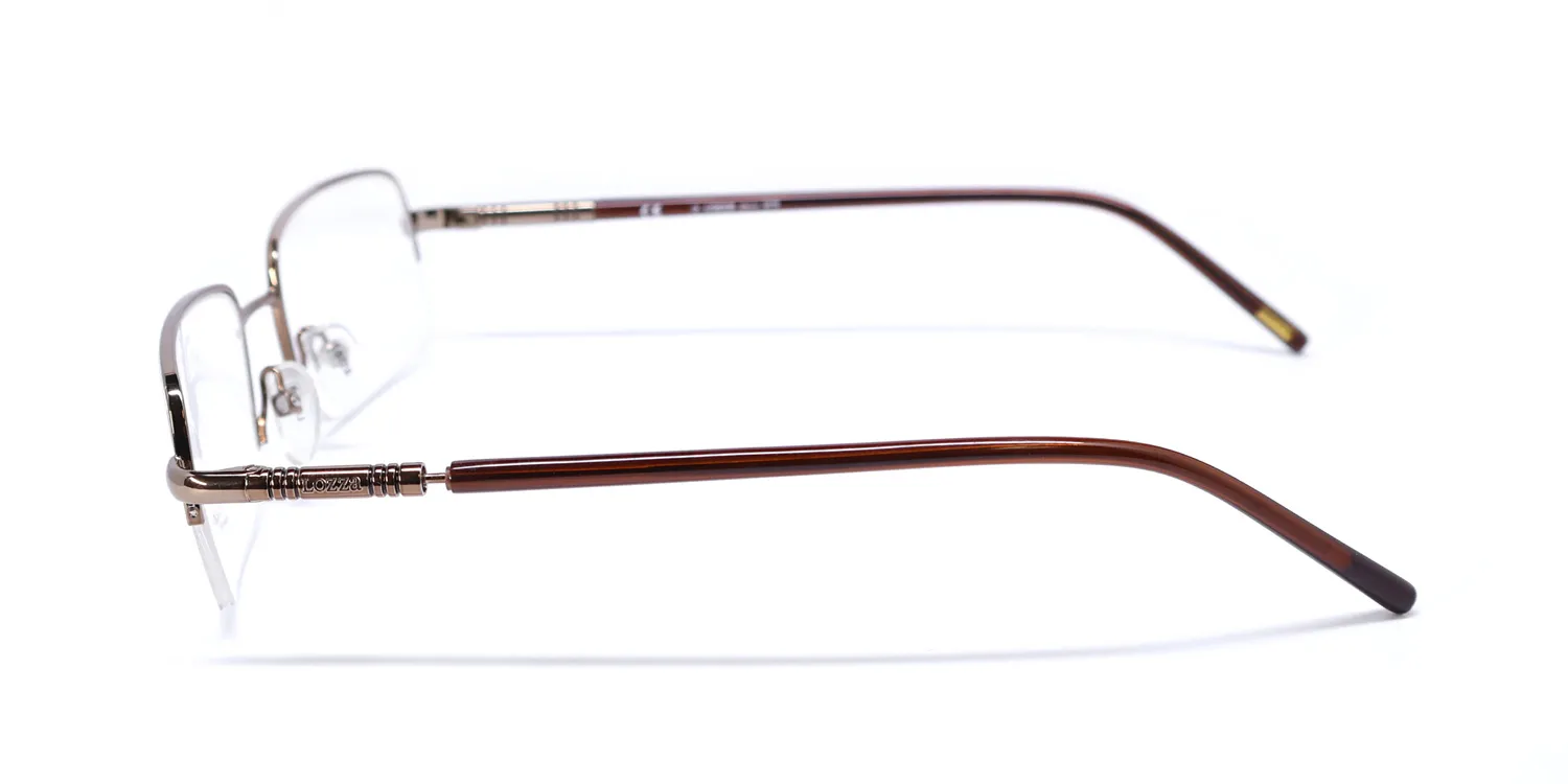 Lozza Vl2003n scg Eyeglasses Brown 54mm 4