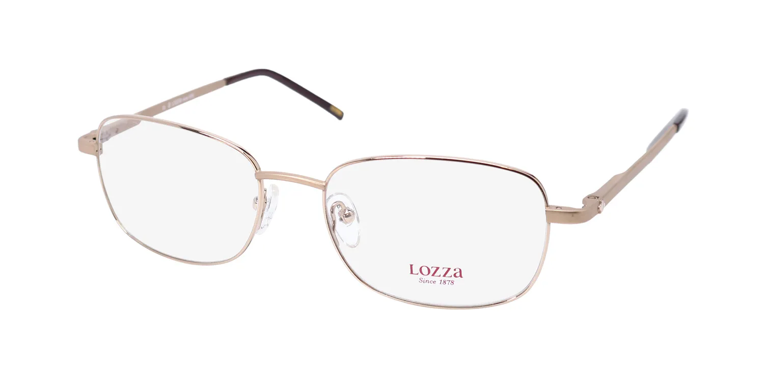 Lozza Vl1458n 349 Eyeglasses Gold 53mm