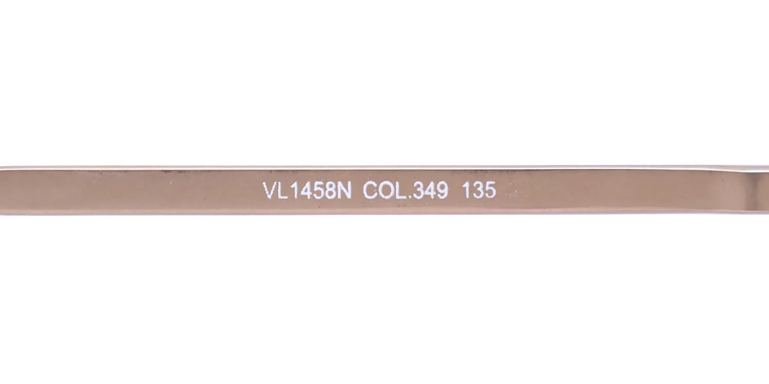 Lozza Vl1458n 349 Eyeglasses Gold 53mm 8