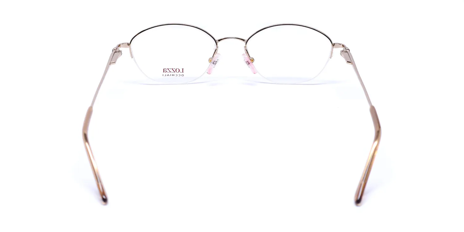 Lozza Vl1409 300 Eyeglasses Gold 50mm 5