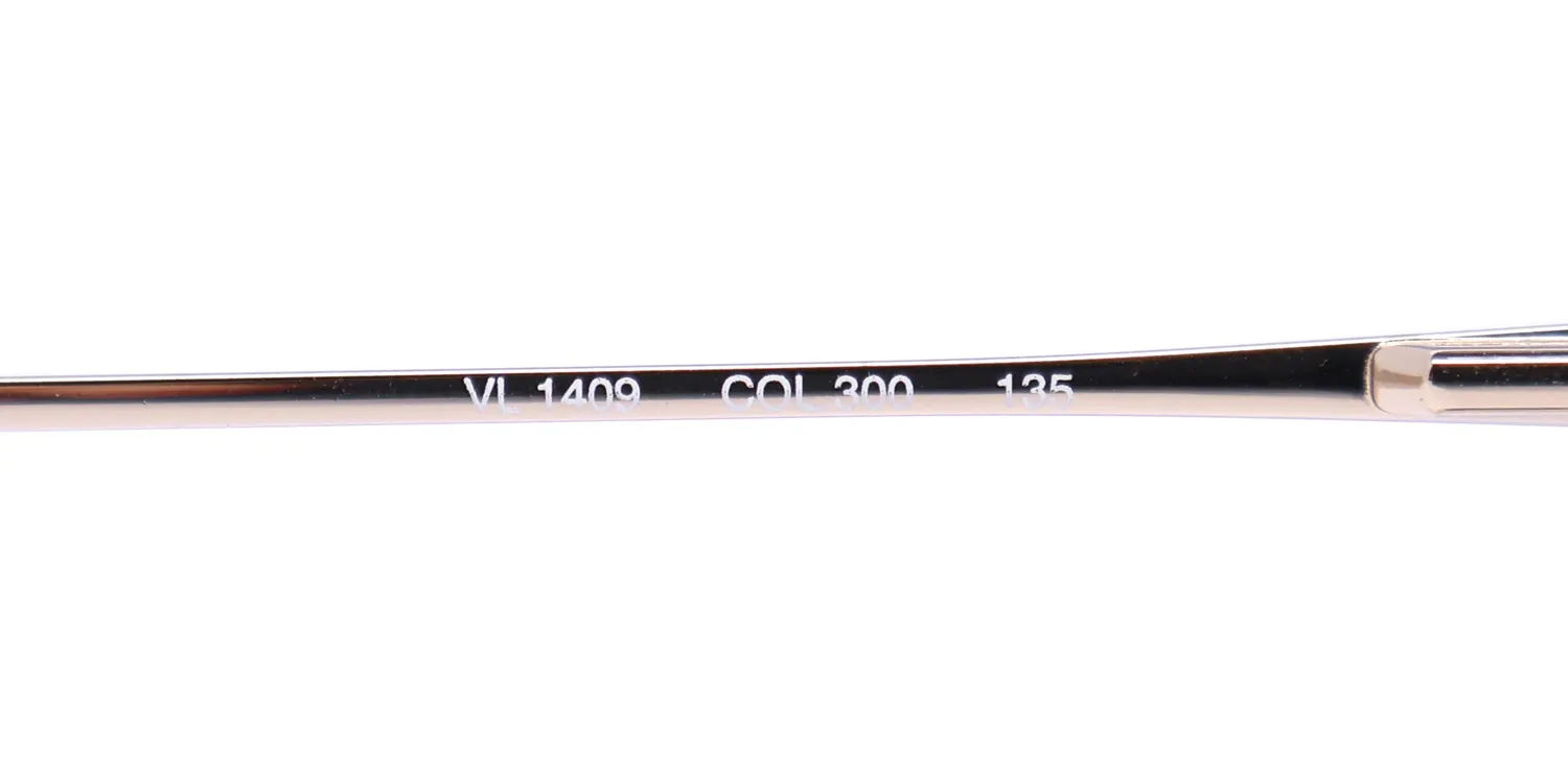 Lozza Vl1409 300 Eyeglasses Gold 50mm 8