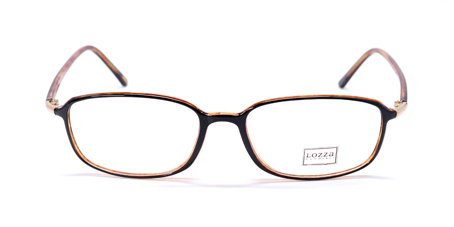 Lozza Vl1719 n33 Eyeglasses Dark Brown 53mm 3