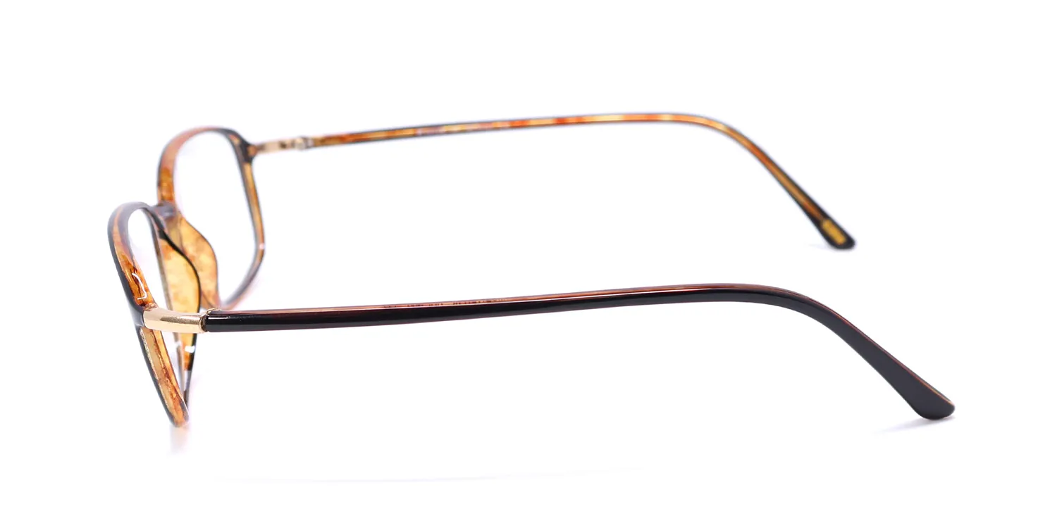 Lozza Vl1719 n33 Eyeglasses Dark Brown 53mm 4