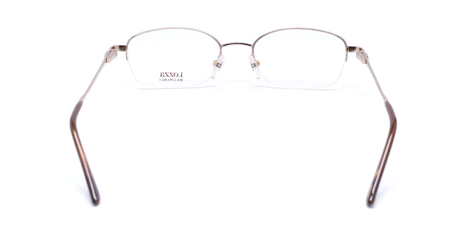 Lozza Vl1461s 300 Eyeglasses Yellow Gold 51mm 5