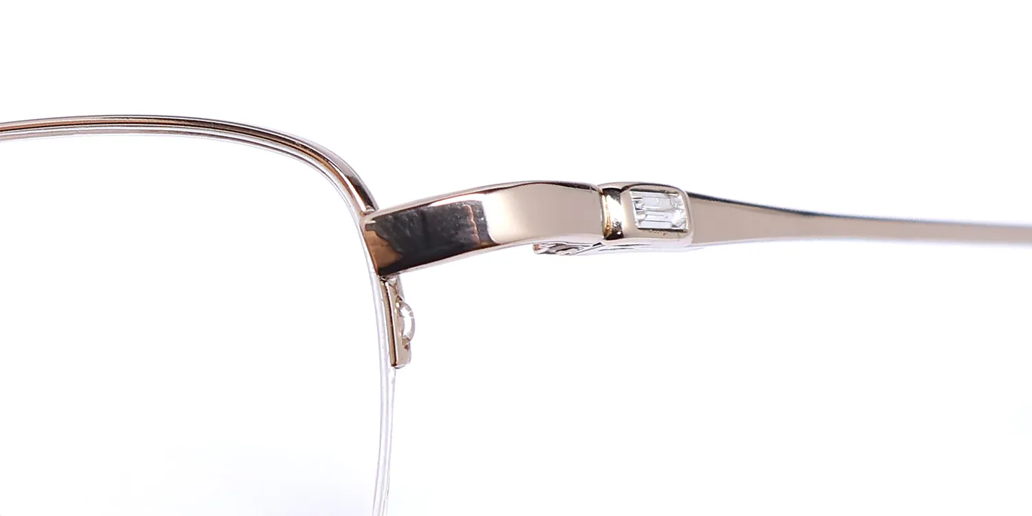Lozza Vl1461s 300 Eyeglasses Yellow Gold 51mm 6