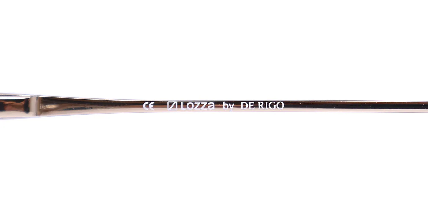 Lozza Vl1461s 300 Eyeglasses Yellow Gold 51mm 7