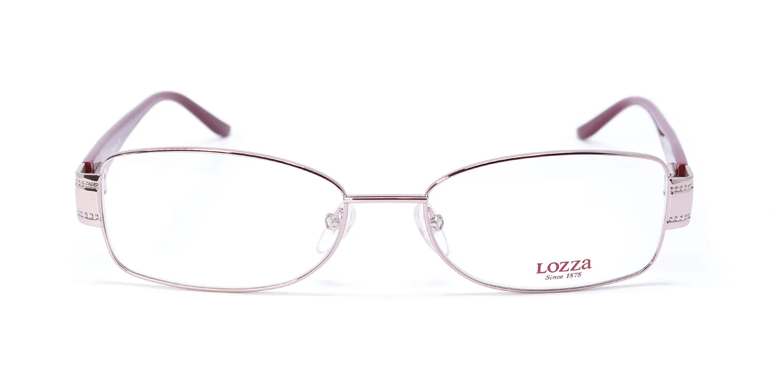 Lozza Vl2125s 0a40 Eyeglasses Gold 55mm 3