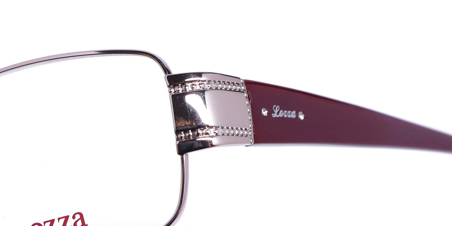 Lozza Vl2125s 0a40 Eyeglasses Gold 55mm 6