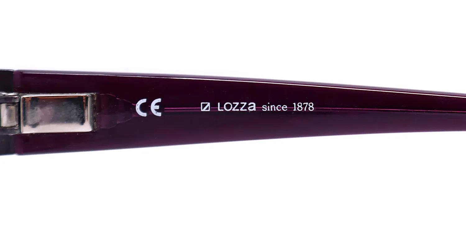 Lozza Vl2125 08np Eyeglasses Purple 55mm 7