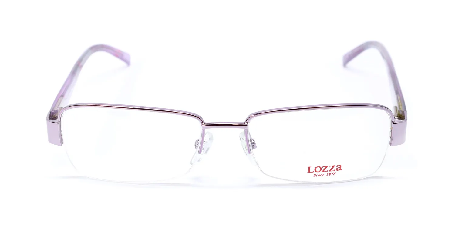 Lozza Vl2126 0a88 Eyeglasses Lilac 52mm 3