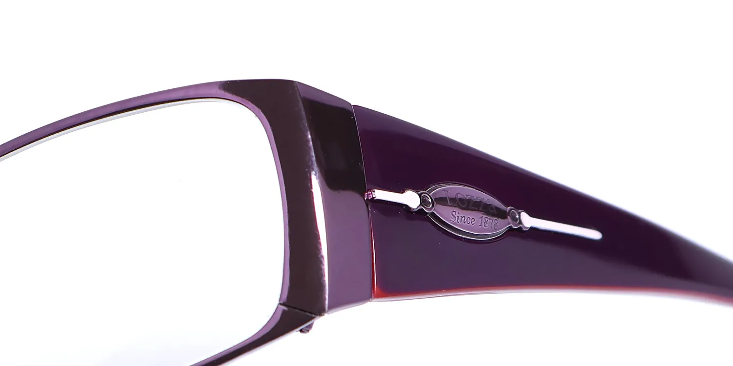 Lozza Vl2064 Marigold 08e6 Eyeglasses Shiny Pink 54mm 6