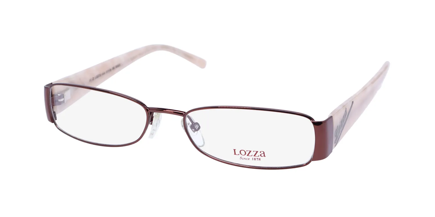 Lozza Vl2067 Kristen 0228 Eyeglasses Brown 52mm