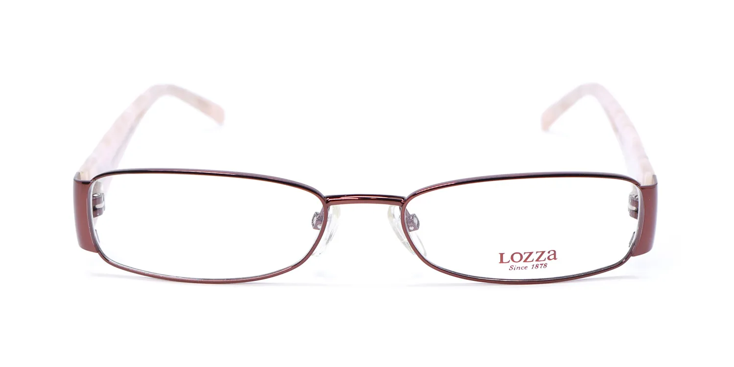 Lozza Vl2067 Kristen 0228 Eyeglasses Brown 52mm 3