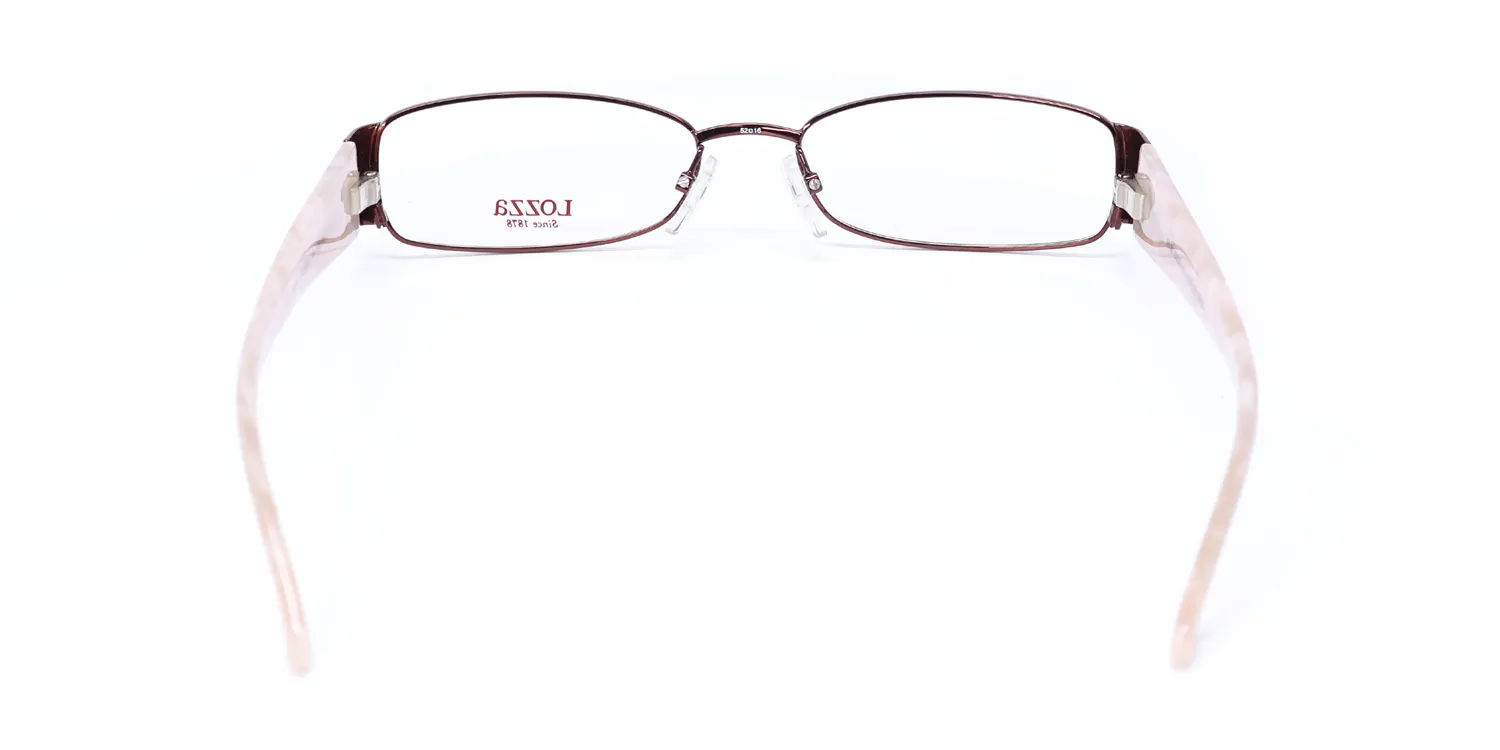 Lozza Vl2067 Kristen 0228 Eyeglasses Brown 52mm 5
