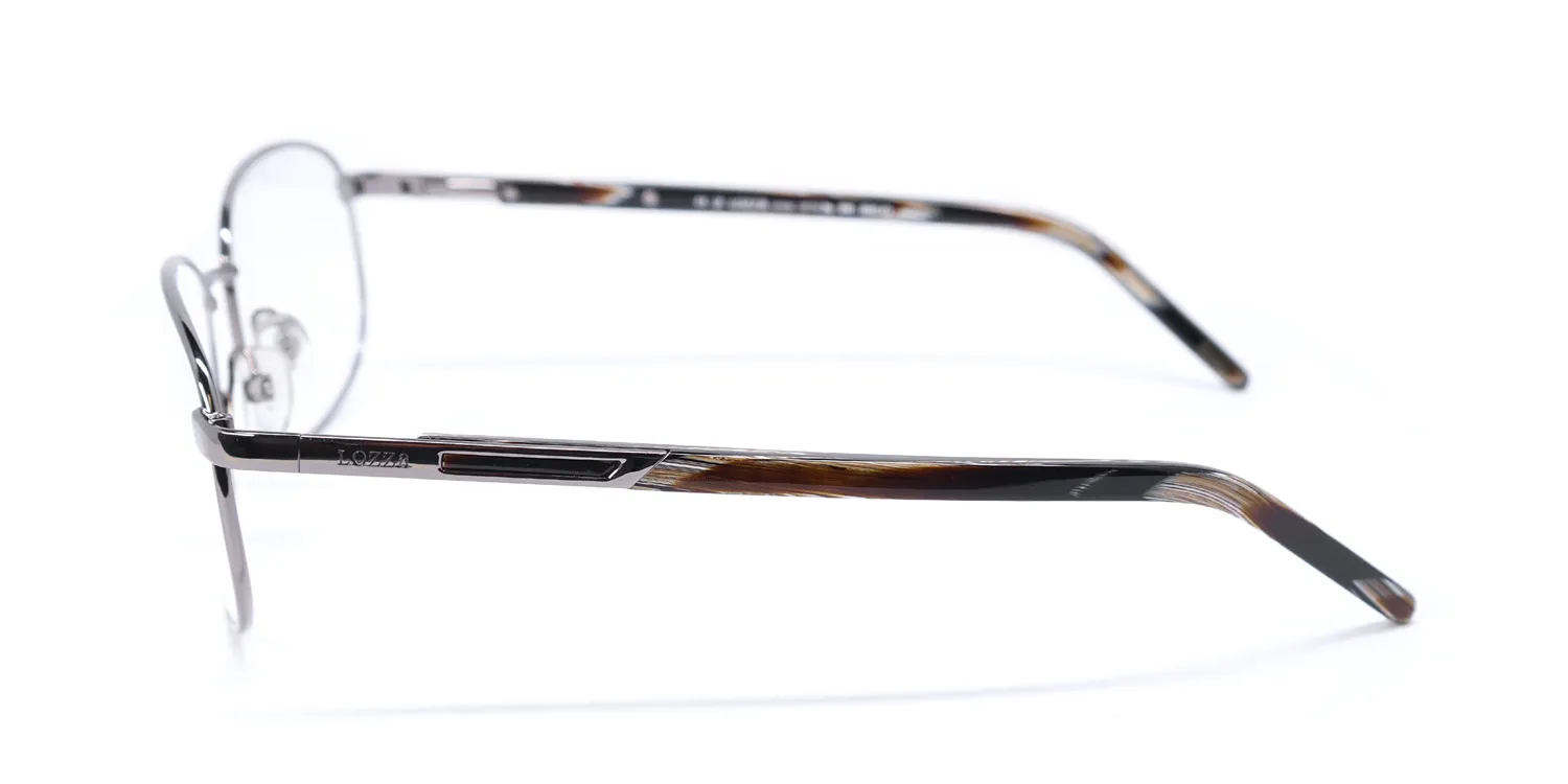 Lozza Vl2026 568 Eyeglasses Gunmetal 56mm 4