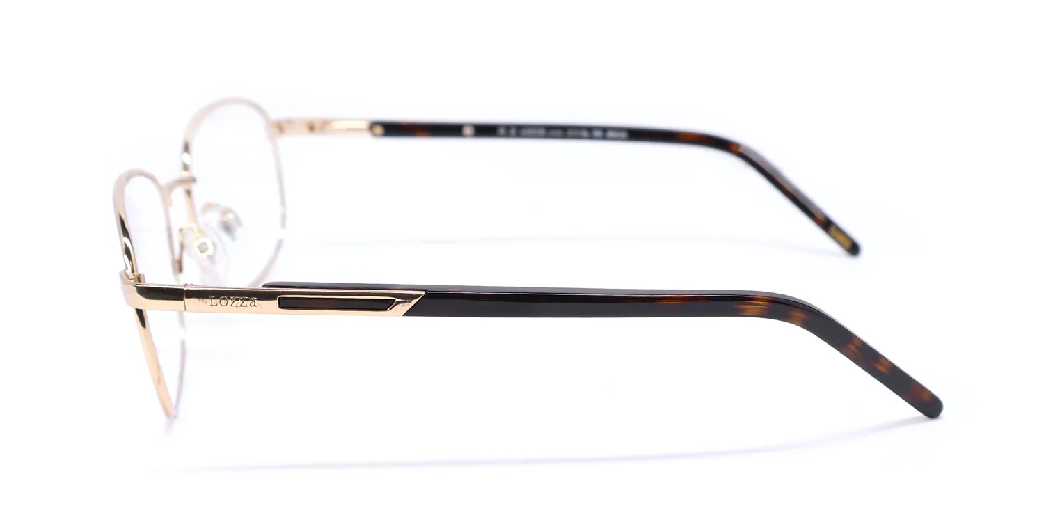 Lozza Vl2026 300 Eyeglasses Gold 56mm 4