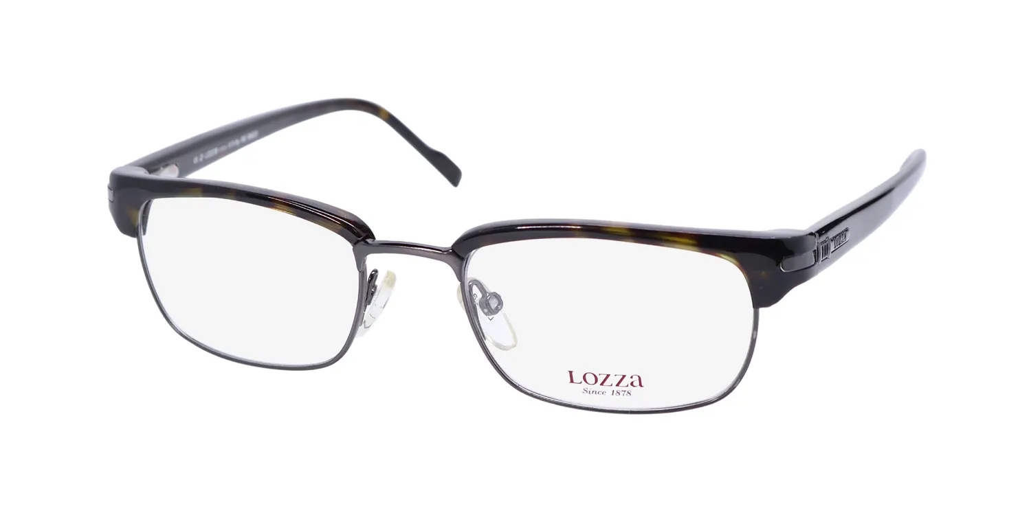 Lozza Vl1838 0722 Eyeglasses Tortoise 48mm Unisex