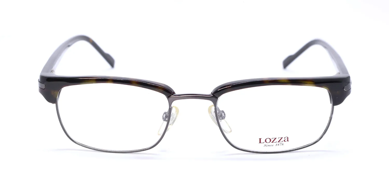 Lozza Vl1838 0722 Eyeglasses Tortoise 48mm Unisex 3