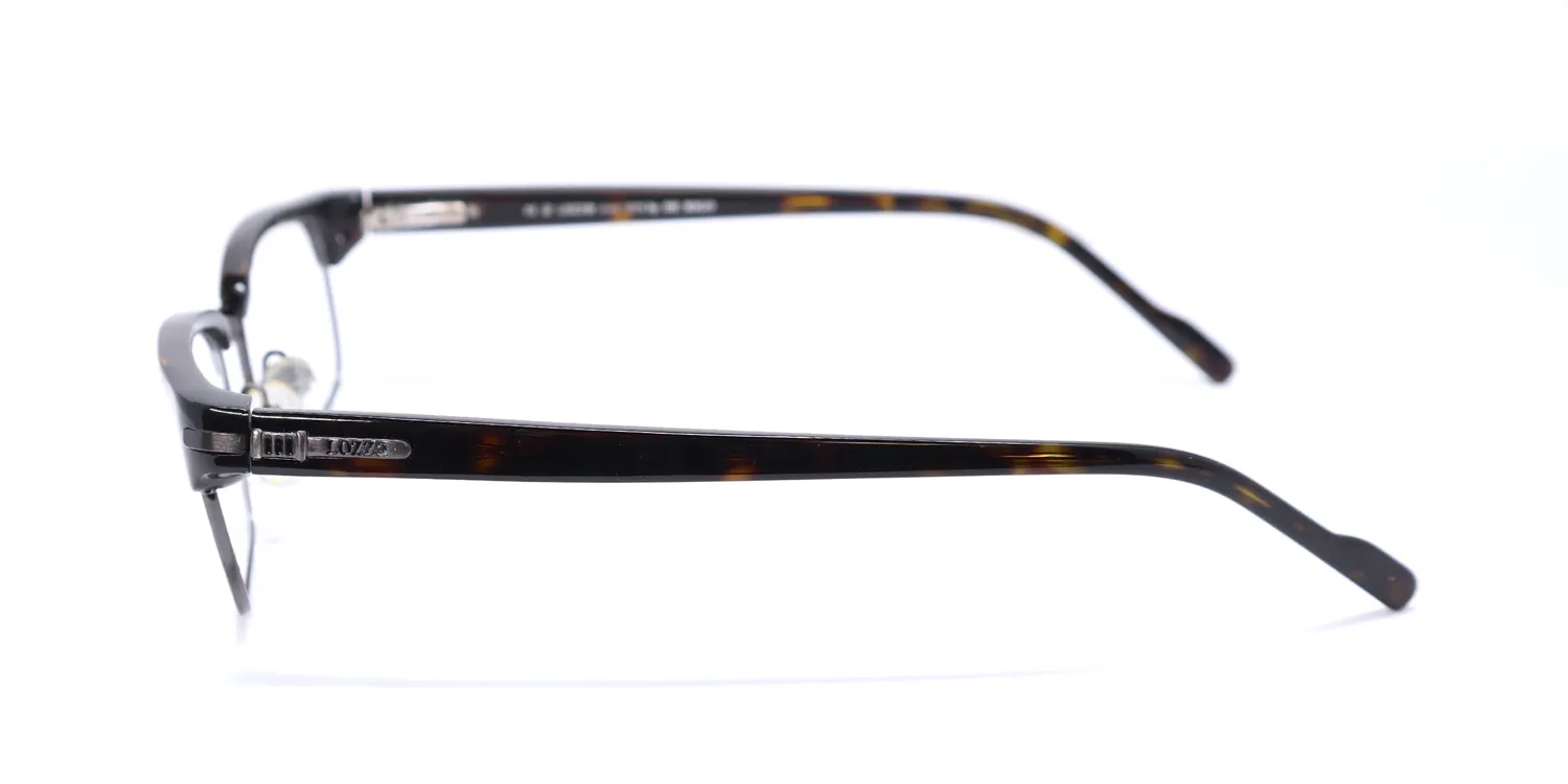 Lozza Vl1838 0722 Eyeglasses Tortoise 48mm Unisex 4