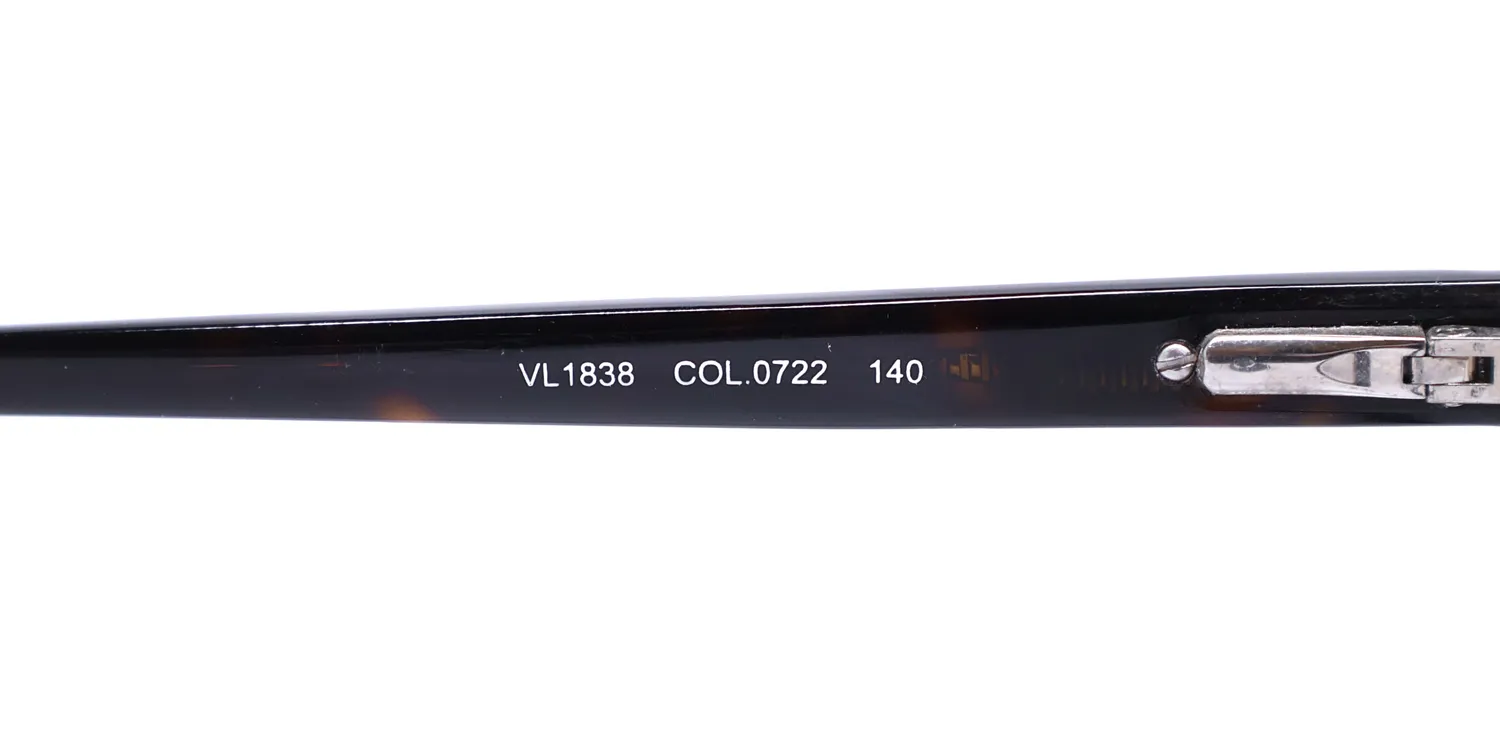 Lozza Vl1838 0722 Eyeglasses Tortoise 48mm Unisex 8
