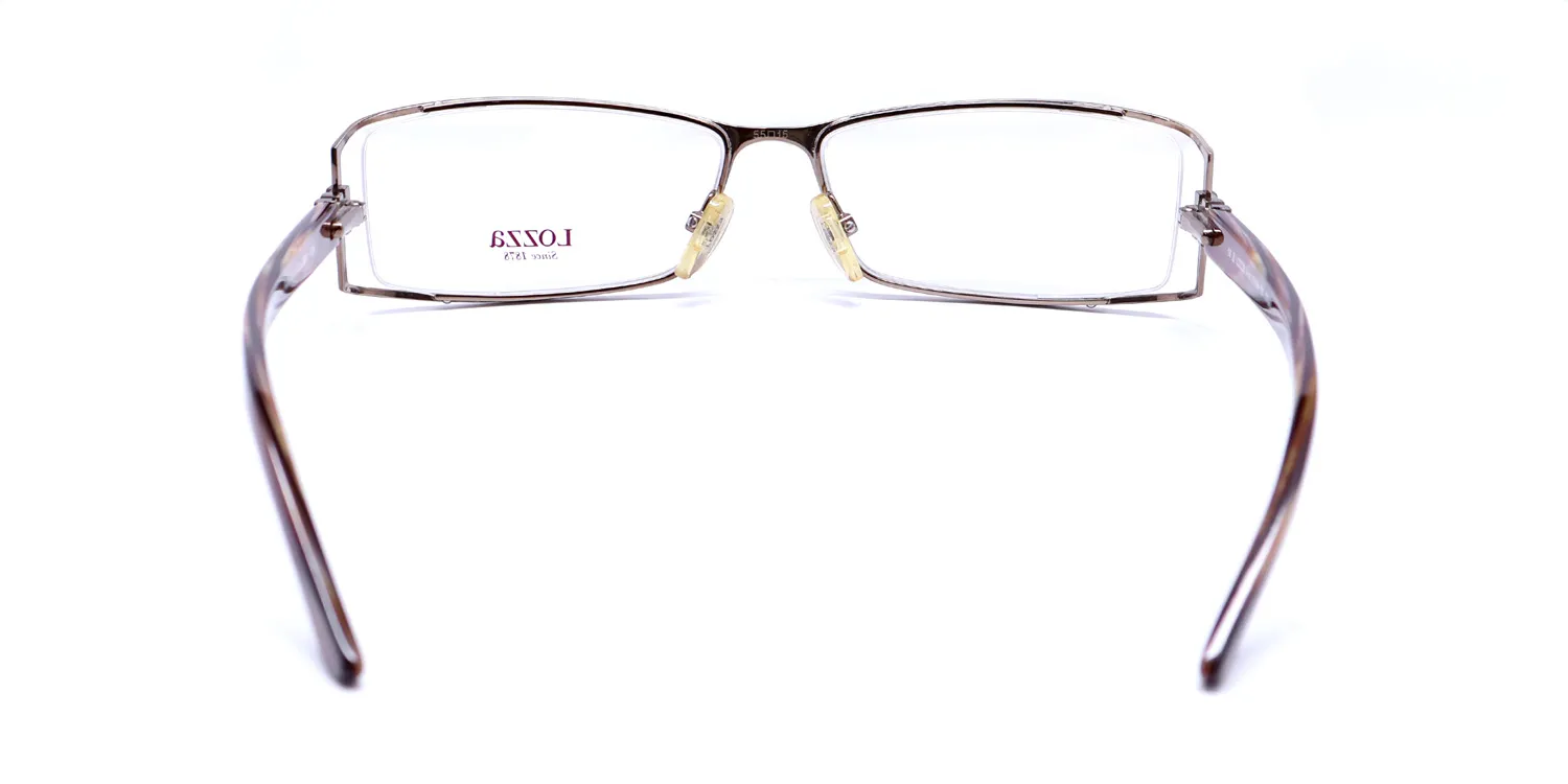 Lozza Vl2029 se1 Eyeglasses Shiny Brown 55mm 5